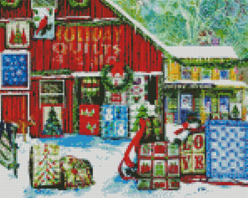 Holiday Quilts Diamond Painting