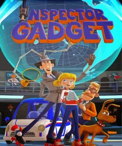 Inspector Gadget Poster Diamond Painting