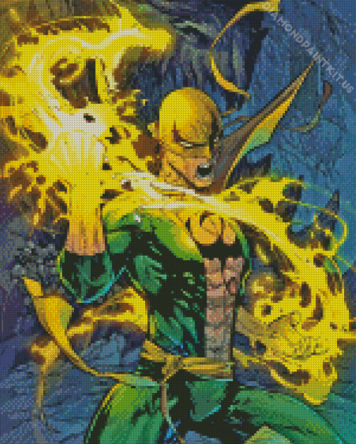 Iron Fist Marvels Diamond Painting