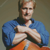 Jeff Daniels With Guitar Diamond Painting