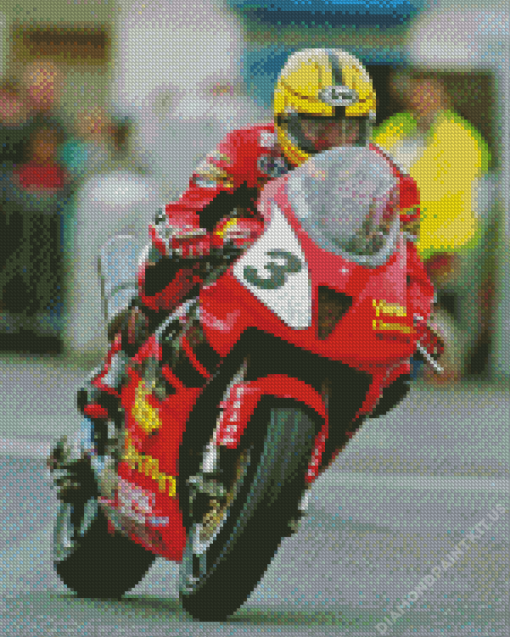 Joey Dunlop Diamond Painting