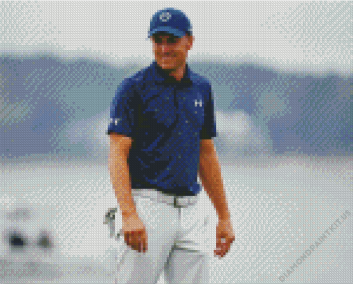 Jordan Spieth American Golfer Diamond Painting