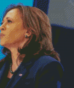 Kamala Harris Diamond Painting