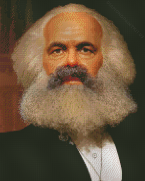 Karl Marx Diamond Painting