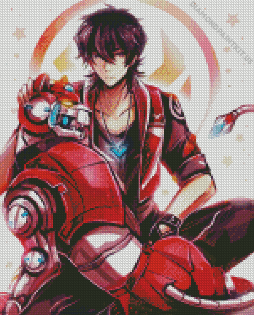 Keith Kogane Character Art Diamond Painting