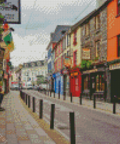 Kerry Street In Ireland Diamond Painting