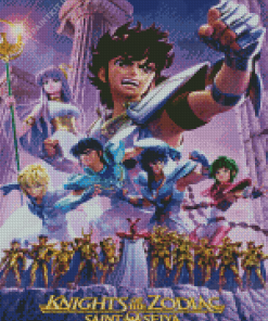 Knights Of The Zodiac Diamond Painting