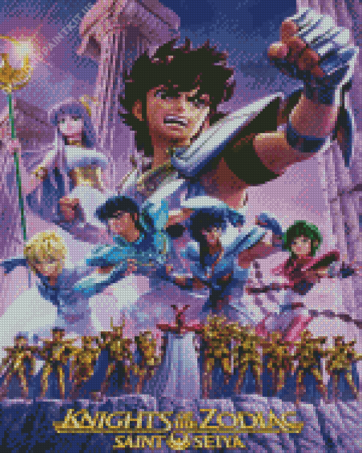 Knights Of The Zodiac Diamond Painting