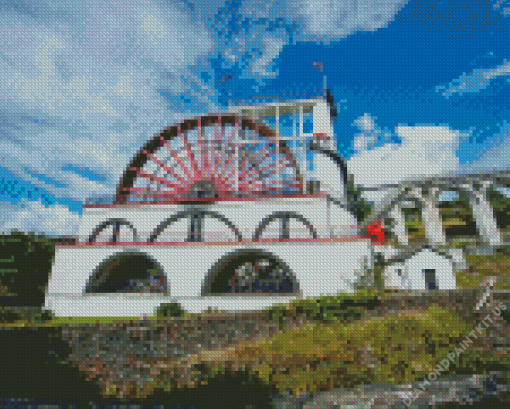 Laxey Wheel Diamond Painting