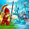 Legends of Chima Ice and Fire Diamond Painting