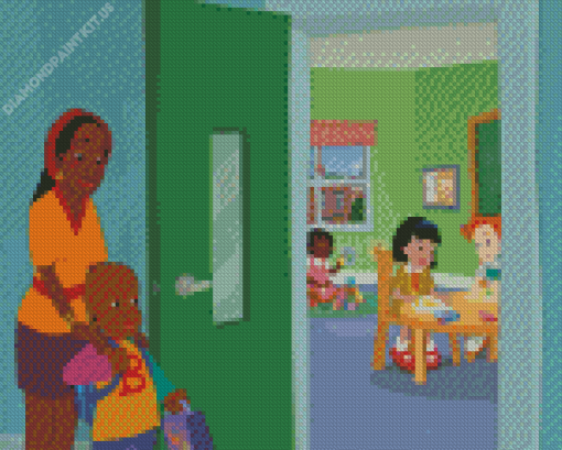 Little Bill Cartoon Diamond Painting