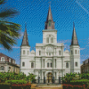 Louisiana St Louis Cathedral Diamond Painting