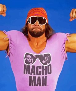 Macho Man Diamond Painting