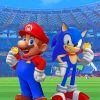 Mario And Sonic Champions Diamond Painting