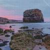 Marsden Rock Sunset Diamond Painting