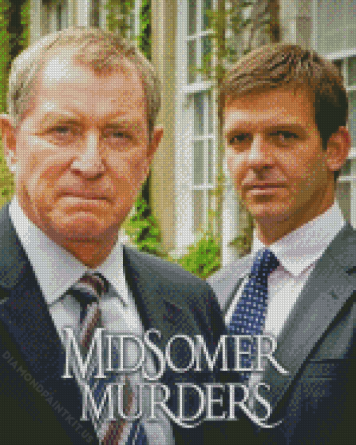 Midsomer Murders Poster Diamond Painting