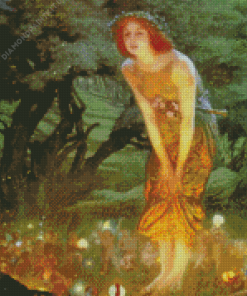 Midsummer Eve Fairy Forest Diamond Painting
