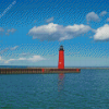 Milwaukee Lighthouse Wisconsin Diamond Painting