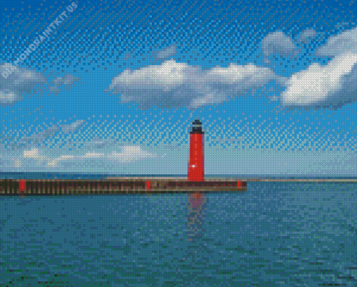 Milwaukee Lighthouse Wisconsin Diamond Painting