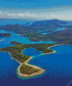 Mljet Island Diamond Painting