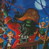 Monkey Island Game Diamond Painting