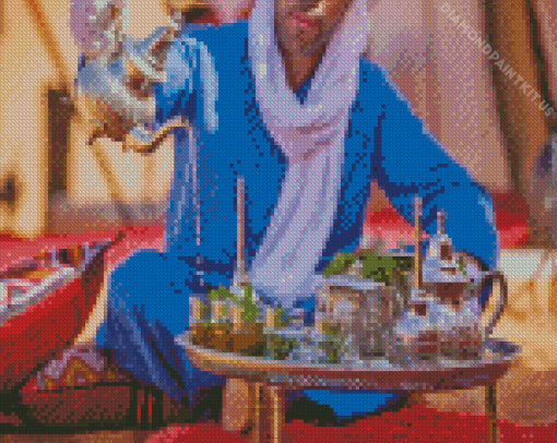 Moroccan Tea Ceremony Diamond Painting