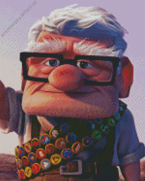 Mr Carl Fredricksen Diamond Painting