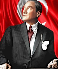 Mustafa Kemal Ataturk Diamond Painting