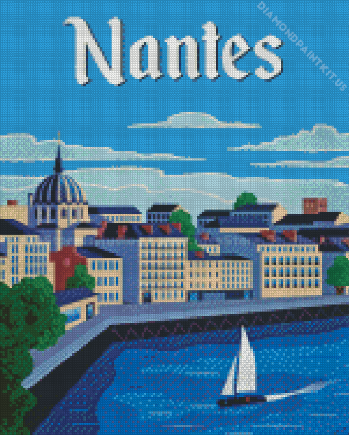 Nantes Poster Diamond Painting