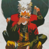 Naruto And Jiraiya Anime Characters Diamond Painting