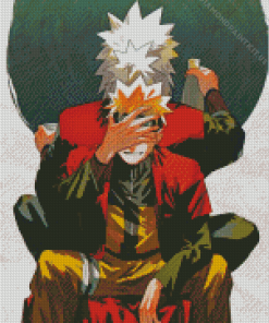 Naruto And Jiraiya Anime Characters Diamond Painting