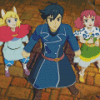 Ni no Kuni Characters Diamond Painting