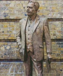 Nigel Gresley Statue Diamond Painting