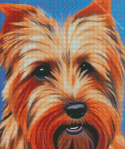 Norfolk Terrier Head Art Diamond Painting