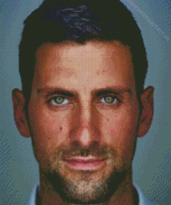 Novak Djokovic Diamond Painting
