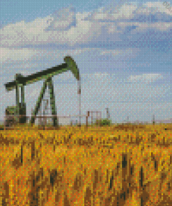 Oil Well Central Valley Diamond Painting