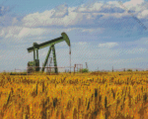 Oil Well Central Valley Diamond Painting