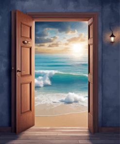 Open Door To Sea Diamond Painting