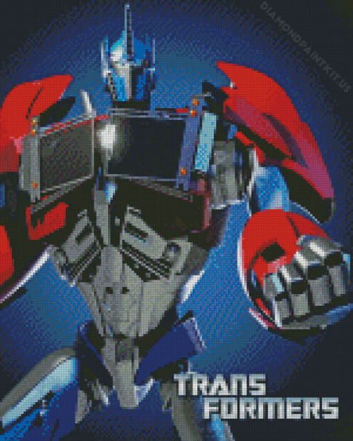 Optimus Prime Diamond Painting