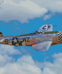 P47 Thunderbolt Diamond Painting