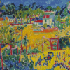 Paysage De Banlieue By De Vlaminck Diamond Painting