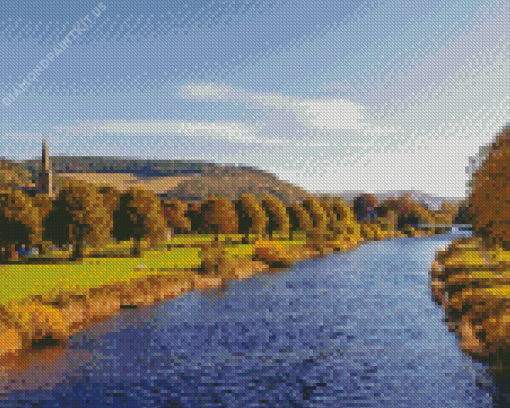 Peebles Scottish Borders Diamond Painting