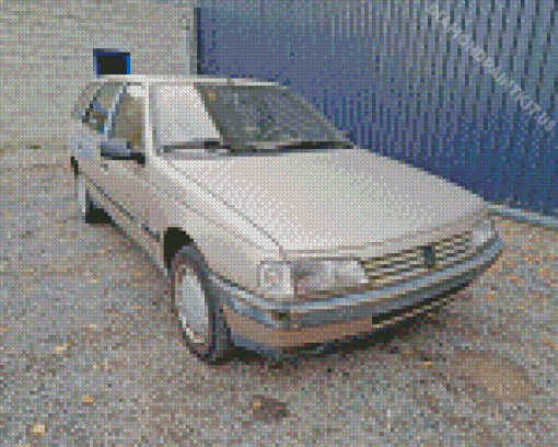 Peugeot 405 Car Diamond Painting