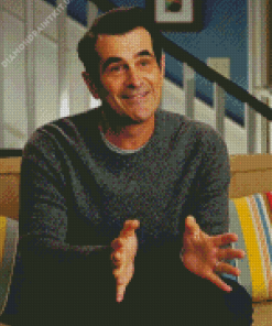 Phil Dunphy Tv Character Diamond Painting