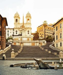 Piazza Di Spagna Diamond Painting