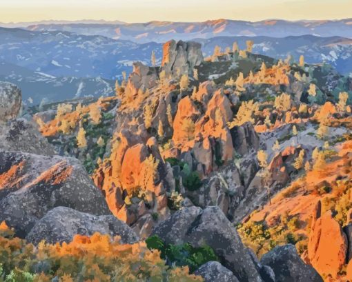 Pinnacles National Park Diamond Painting