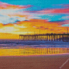 Pismo Beach Sunset Diamond Painting