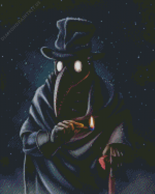 Plague Mask Diamond Painting