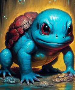 Pokemon Squirtle Diamond Painting