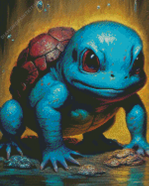 Pokemon Squirtle Diamond Painting